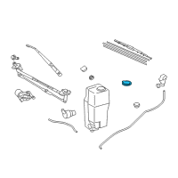 OEM 2008 Toyota Tacoma Reservoir Cap Diagram - 85316-20300