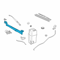 OEM 2012 Toyota Tacoma Link Assembly Diagram - 85150-04042