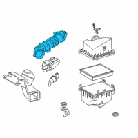 OEM 2018 Toyota Camry Outlet Tube Diagram - 17881-0P230