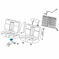 OEM 2014 Acura RDX Cup Holder, Rear Armrest (Sandstorm) Diagram - 82184-SNA-A01ZQ