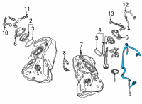 OEM 2021 Chevrolet Corvette Harness Diagram - 84843978