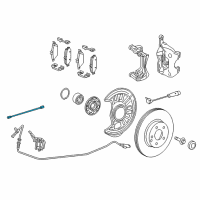 OEM 2019 Infiniti QX30 Hose Assy-Brake, Front Diagram - 46210-5DA0A