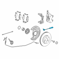 OEM Infiniti QX30 Sensor Assembly-ANTISKID, Front Diagram - 47910-5DA9A