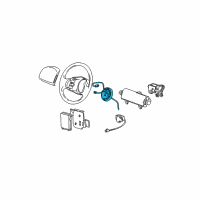 OEM Ford F-150 Clock Spring Diagram - F85Z-14A664-BA