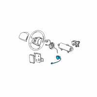 OEM 1997 Ford F-250 HD Front Sensor Diagram - F65Z-14B004-AC