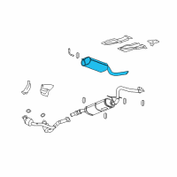 OEM 2010 Chevrolet Tahoe Resonator Diagram - 25786597