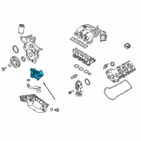 OEM Ford Taurus X Oil Pump Diagram - AT4Z-6600-A