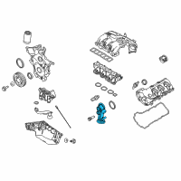 OEM 2008 Mercury Sable Adapter Diagram - 7T4Z-6881-E