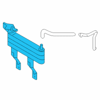 OEM Hyundai Cooler Assembly-Oil Diagram - 25460-2E000