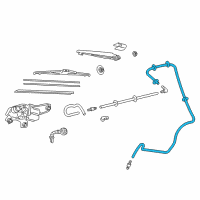 OEM 2004 Toyota Prius Hose Diagram - 90099-33589