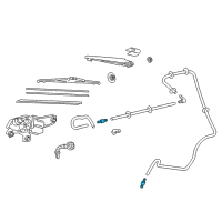 OEM 1999 Lexus LS400 Joint Diagram - 85375-0E010