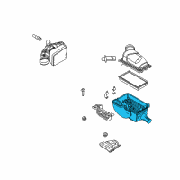 OEM Ford Flex Lower Housing Diagram - 8A8Z-9A600-A