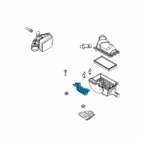 OEM 2011 Ford Flex Air Tube Diagram - 8A8Z-9C675-A