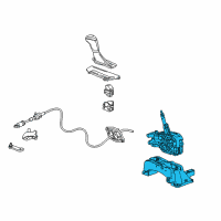 OEM 2019 Chevrolet Malibu Shifter Assembly Diagram - 84687730