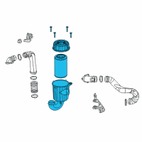 OEM 2015 Ram ProMaster 3500 Air Clean Diagram - 68095850AC