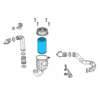 OEM Ram ProMaster 2500 Filter-Air Diagram - 68095846AA