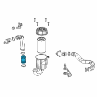 OEM 2015 Ram ProMaster 1500 Sleeve Diagram - 68134497AA