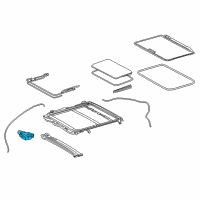 OEM Toyota Avalon Motor Diagram - 63260-06110