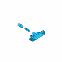 OEM 1999 BMW 323is Additional Turn Indicator Lamp, Left Diagram - 63-13-7-164-489