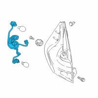 OEM 2019 Toyota Prius C Socket & Wire Diagram - 81555-52D50