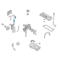 OEM 2010 Hyundai Accent Cover Assembly-Timing Belt Rear, Upper Diagram - 21372-26001