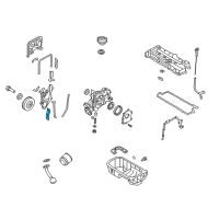 OEM 2010 Kia Rio Cover-Timing Belt Rear Diagram - 2137326000