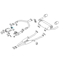 OEM 2020 Infiniti Q60 Gusset-Container Diagram - 20817-5CB0C