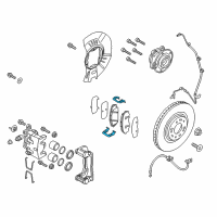 OEM 2015 Kia Sedona Spring-Pad Diagram - 58144A9000