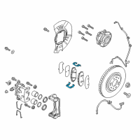 OEM 2021 Kia Sedona Spring-Pad Diagram - 58144A9010