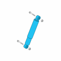 OEM 2020 Nissan Titan ABSORBER Kit - Shock, Rear Diagram - E6200-EZ36B