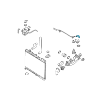 OEM 2012 Hyundai Veracruz Hose-Ventilator, B Diagram - 25468-3C203