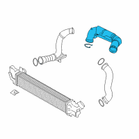 OEM BMW X1 Filtered Air Pipe With Resonator Diagram - 13-71-7-619-268