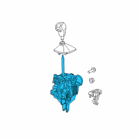 OEM Ram Transmission Shifter Diagram - 68237058AE