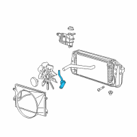 OEM Ford F-150 Lower Hose Diagram - 5L3Z-8286-AD