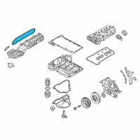 OEM 2022 BMW M5 Seal, Air Intake System Diagram - 11-61-8-610-666