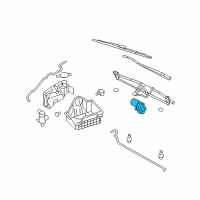 OEM 2010 Ford F-250 Super Duty Motor Diagram - 8C3Z-17508-C