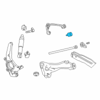 OEM 2002 Lincoln Navigator Upper Control Arm Bushing Diagram - F65Z-3069-AA