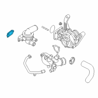 OEM 2006 Jeep Liberty Gasket-THERMOSTAT Diagram - 5066806AA
