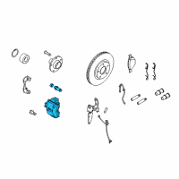 OEM Ford Transit Connect Caliper Diagram - 7T1Z-2B120-AA