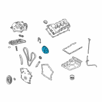 OEM Chrysler Sebring SPROCKET-Intake CAMSHAFT Diagram - 4792305