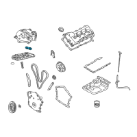 OEM 2005 Chrysler Sebring Gasket-Intake PLENUM Diagram - 4663759