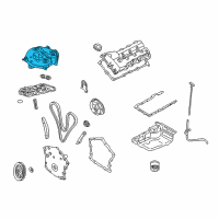 OEM Chrysler Sebring Plenum-Intake Manifold Diagram - 4792596AG