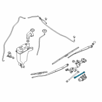 OEM Nissan Versa Note Link Assy-Connecting, No 1 Diagram - 28841-3WC0A
