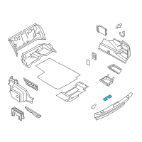 OEM 2014 BMW 750i Lock Panel Diagram - 51-47-9-138-809