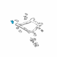 OEM 2004 Hyundai Tiburon Bracket-Roll Support, Rear Diagram - 45217-39650