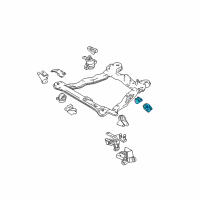 OEM 2003 Hyundai Elantra Transaxle Mounting Bracket Assembly Diagram - 21830-2D050