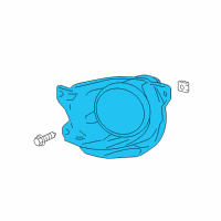 OEM Toyota Sequoia Fog Lamp Assembly Diagram - 81210-0C030