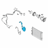 OEM 2011 Kia Soul Cooler Line Suction Hose Diagram - 977632K301