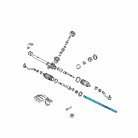 OEM 2015 Kia Rio Rack Diagram - 565121W100