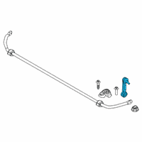 OEM 2022 BMW X2 Rear Swing Support Diagram - 33-50-6-862-865